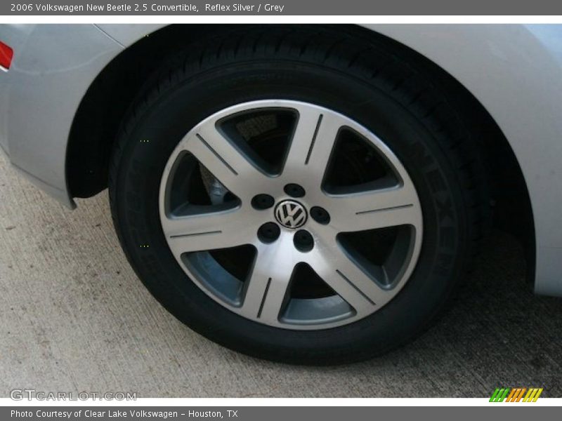 Reflex Silver / Grey 2006 Volkswagen New Beetle 2.5 Convertible