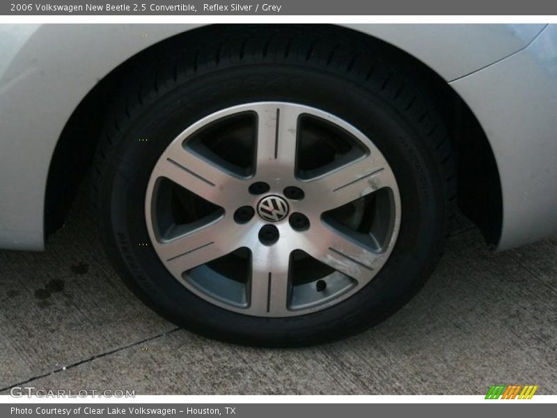 Reflex Silver / Grey 2006 Volkswagen New Beetle 2.5 Convertible