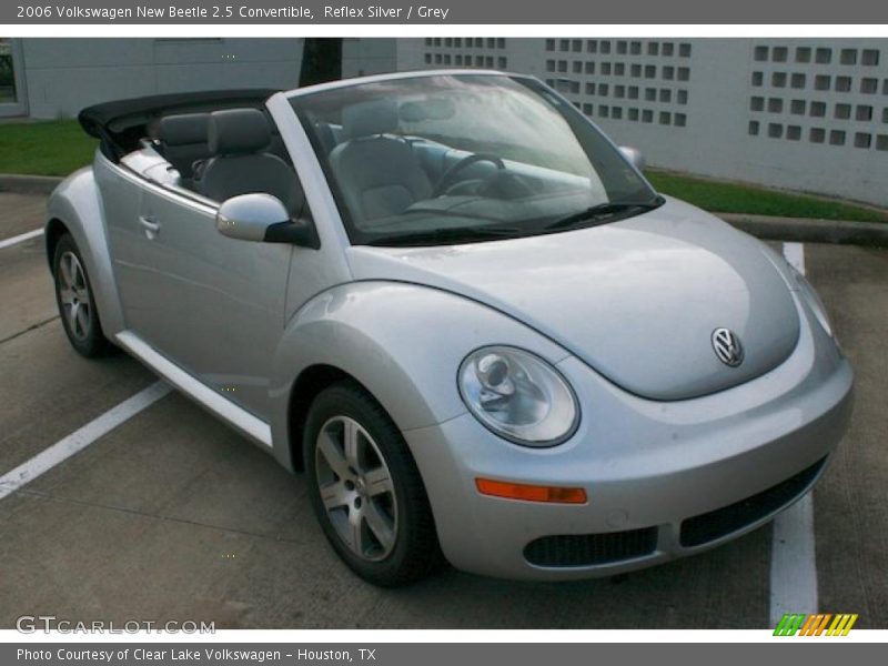 Reflex Silver / Grey 2006 Volkswagen New Beetle 2.5 Convertible