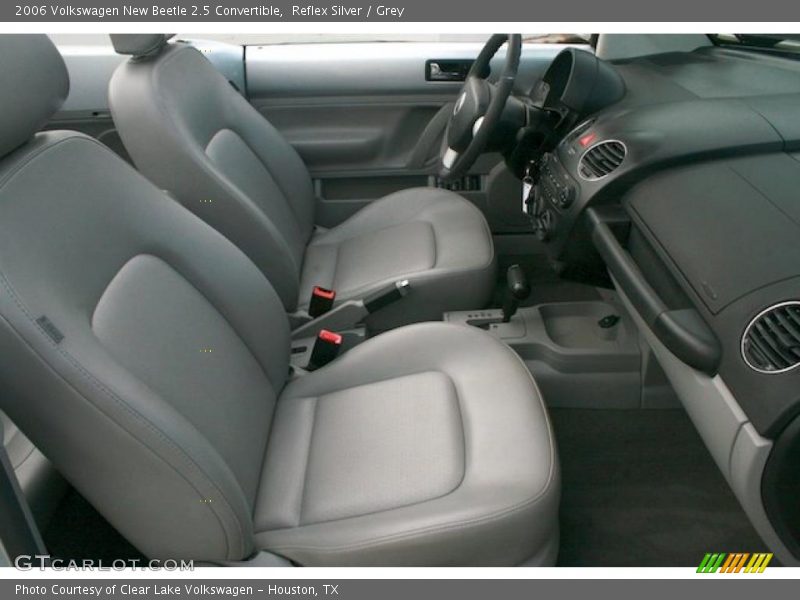 Reflex Silver / Grey 2006 Volkswagen New Beetle 2.5 Convertible