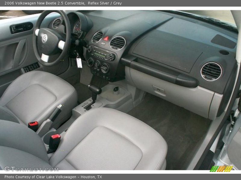 Reflex Silver / Grey 2006 Volkswagen New Beetle 2.5 Convertible