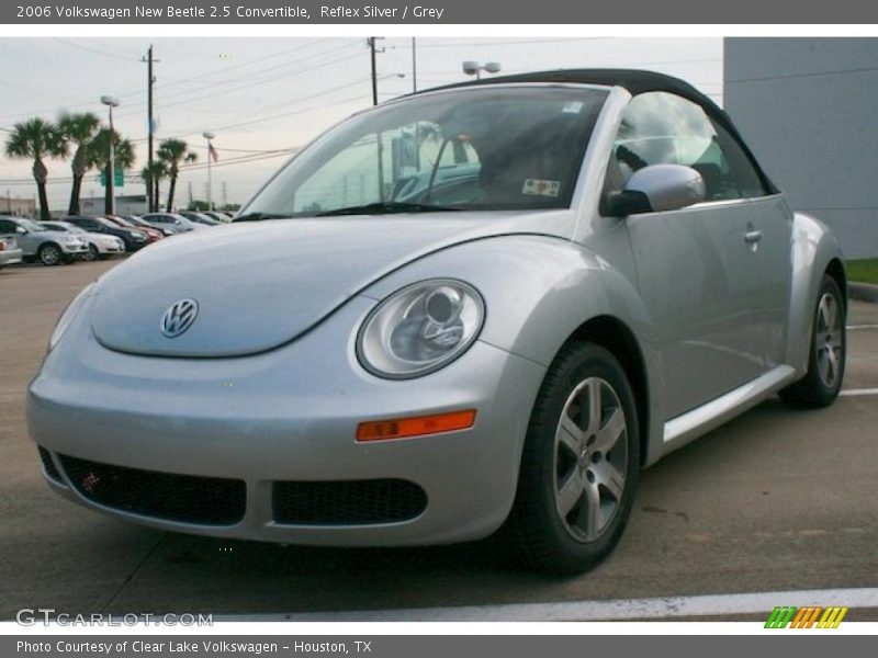 Reflex Silver / Grey 2006 Volkswagen New Beetle 2.5 Convertible