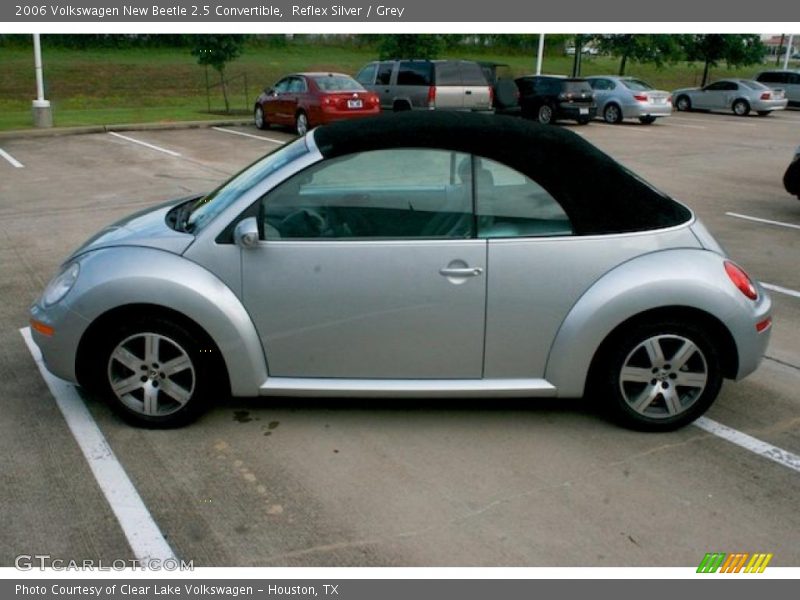 Reflex Silver / Grey 2006 Volkswagen New Beetle 2.5 Convertible