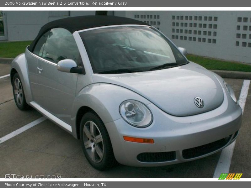 Reflex Silver / Grey 2006 Volkswagen New Beetle 2.5 Convertible
