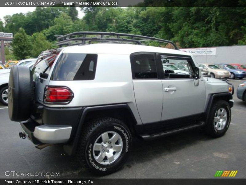 Titanium Metallic / Dark Charcoal 2007 Toyota FJ Cruiser 4WD