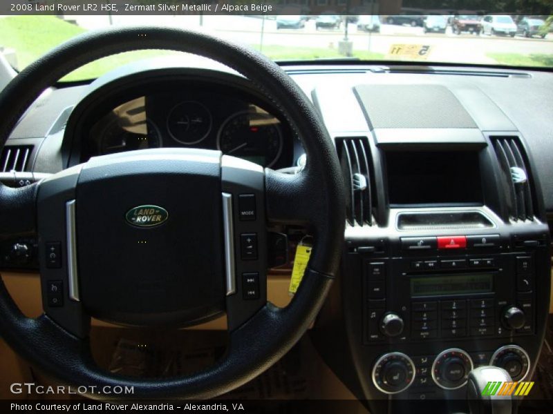 Zermatt Silver Metallic / Alpaca Beige 2008 Land Rover LR2 HSE