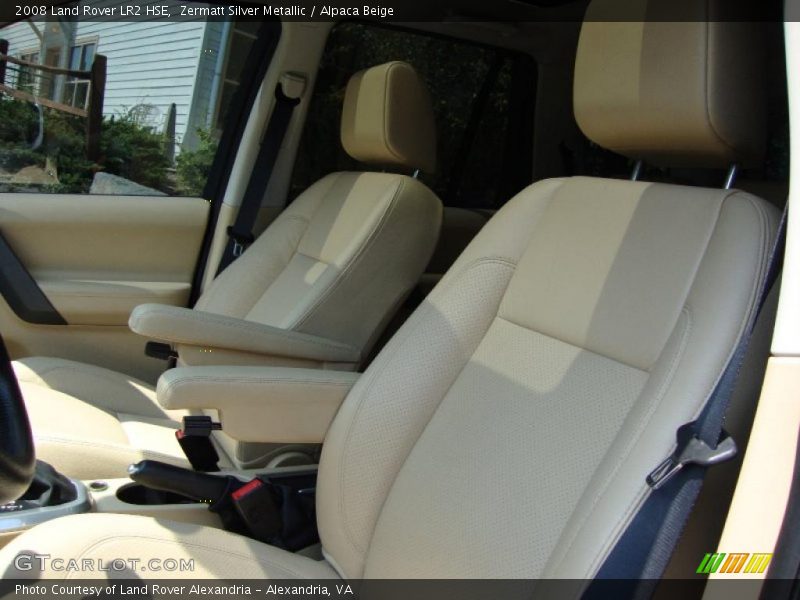 Zermatt Silver Metallic / Alpaca Beige 2008 Land Rover LR2 HSE