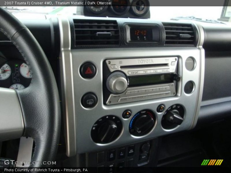 Titanium Metallic / Dark Charcoal 2007 Toyota FJ Cruiser 4WD