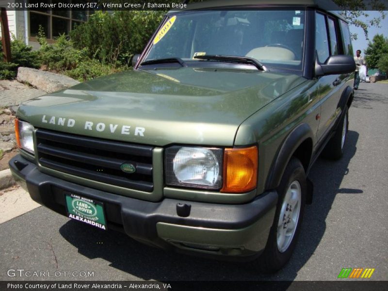 Veinna Green / Bahama Beige 2001 Land Rover Discovery SE7