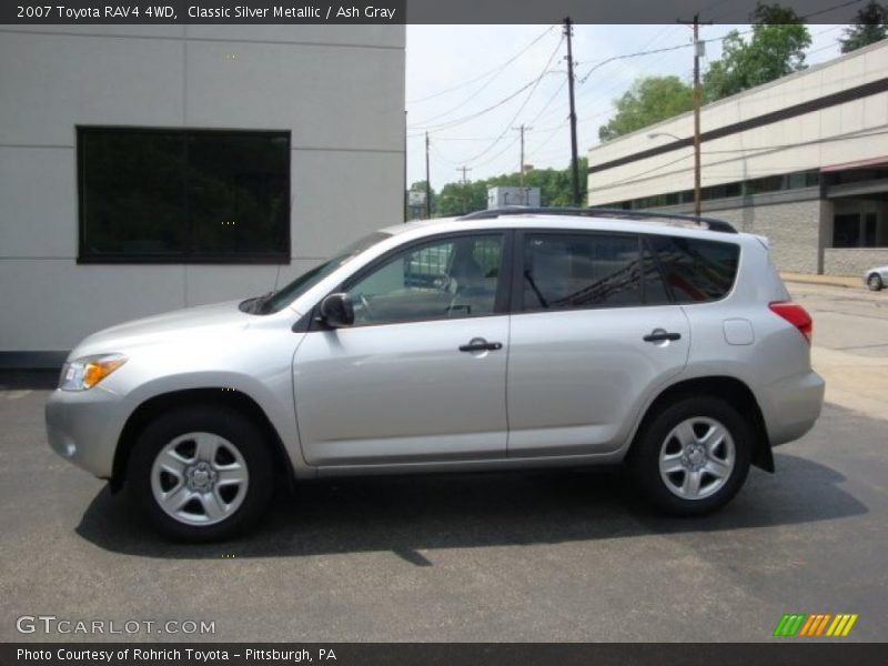 Classic Silver Metallic / Ash Gray 2007 Toyota RAV4 4WD
