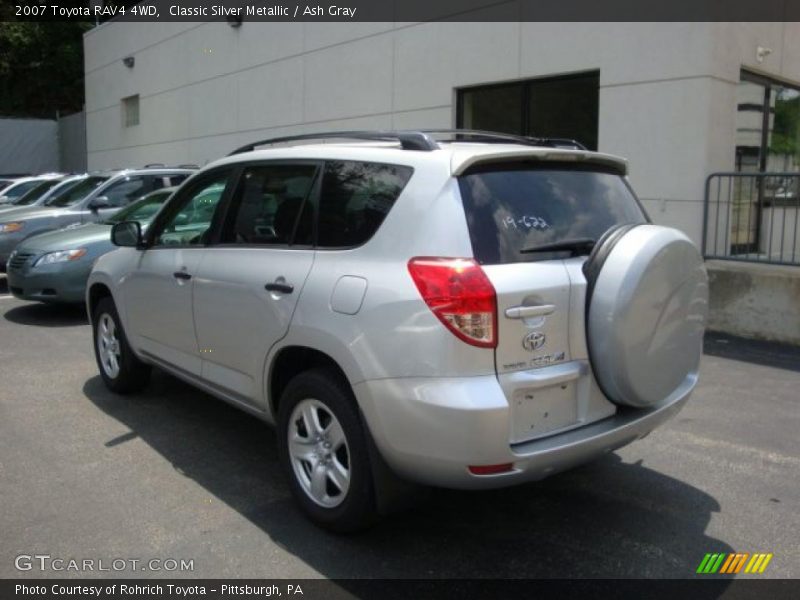 Classic Silver Metallic / Ash Gray 2007 Toyota RAV4 4WD
