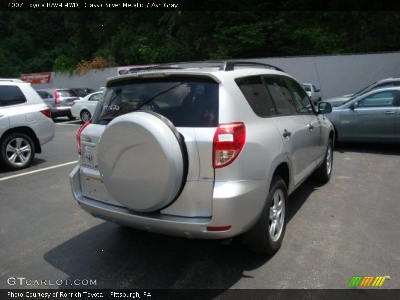 Classic Silver Metallic / Ash Gray 2007 Toyota RAV4 4WD