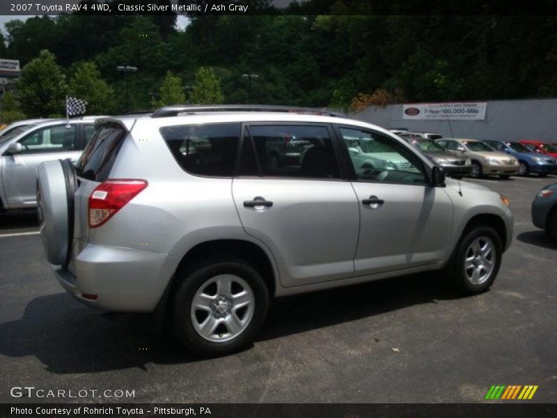 Classic Silver Metallic / Ash Gray 2007 Toyota RAV4 4WD