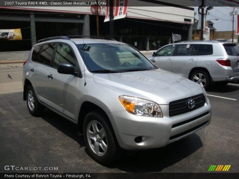 Classic Silver Metallic / Ash Gray 2007 Toyota RAV4 4WD