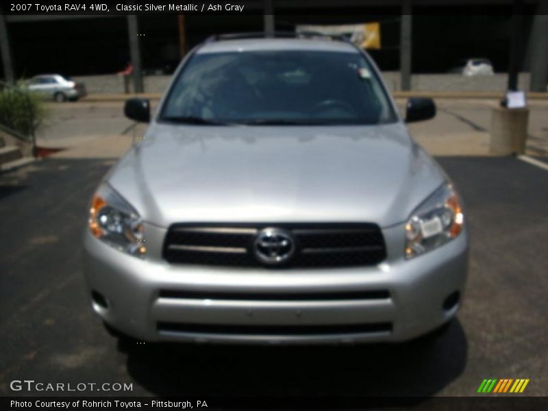 Classic Silver Metallic / Ash Gray 2007 Toyota RAV4 4WD