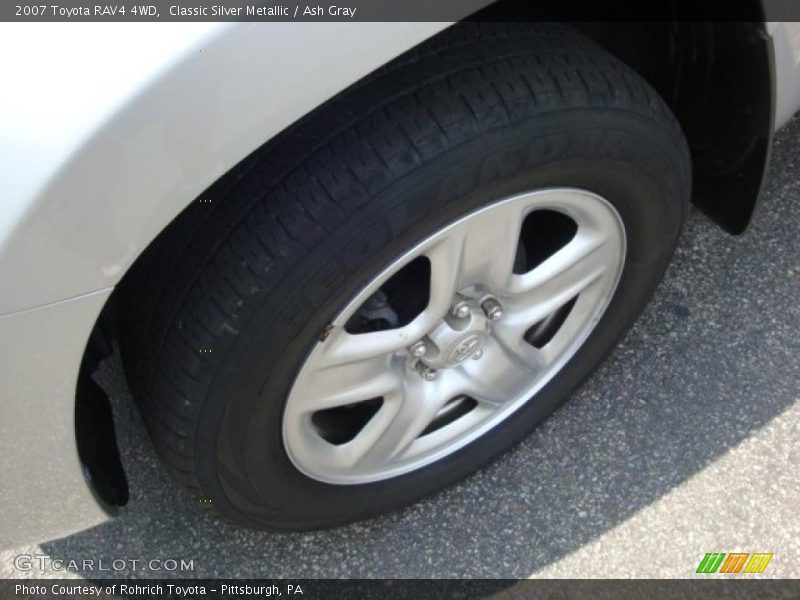 Classic Silver Metallic / Ash Gray 2007 Toyota RAV4 4WD