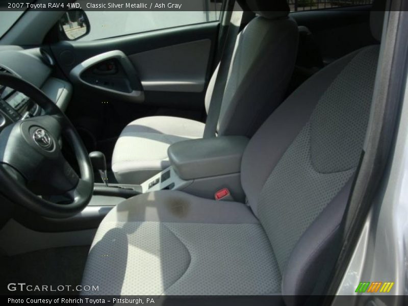 Classic Silver Metallic / Ash Gray 2007 Toyota RAV4 4WD