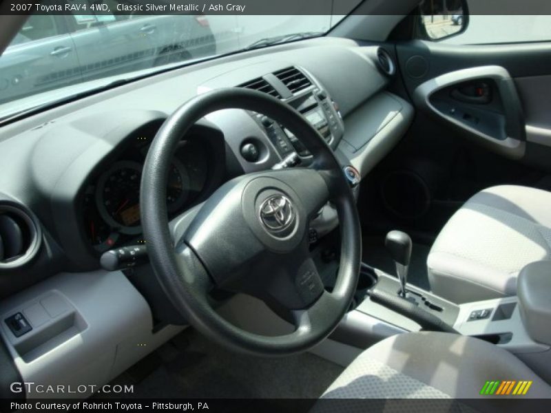 Classic Silver Metallic / Ash Gray 2007 Toyota RAV4 4WD