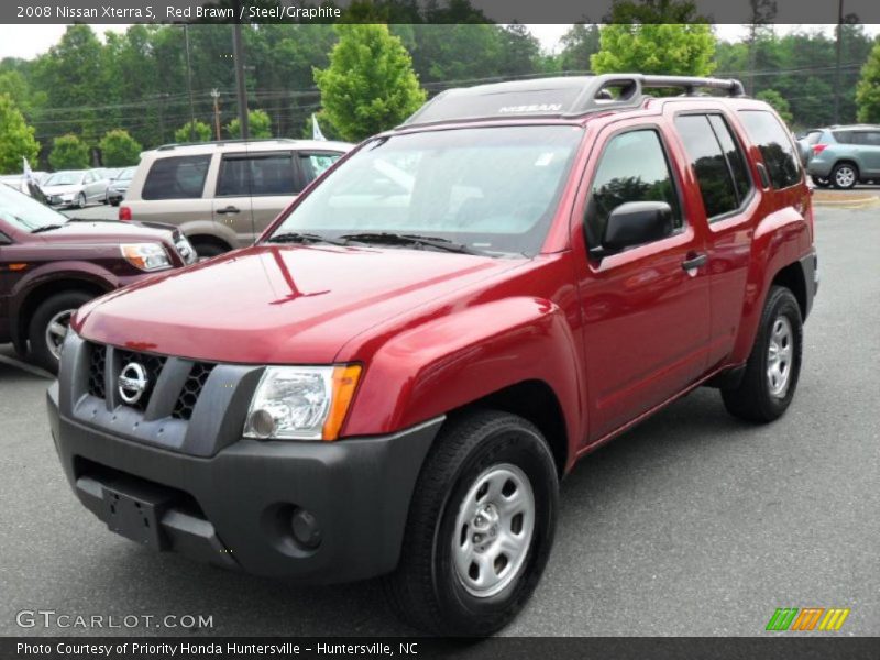 Red Brawn / Steel/Graphite 2008 Nissan Xterra S