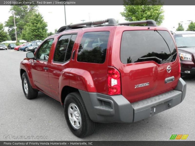 Red Brawn / Steel/Graphite 2008 Nissan Xterra S
