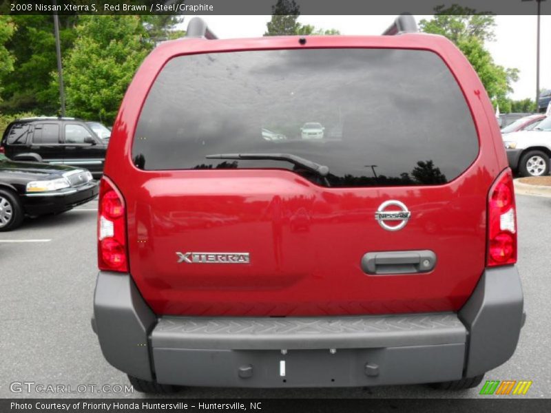 Red Brawn / Steel/Graphite 2008 Nissan Xterra S