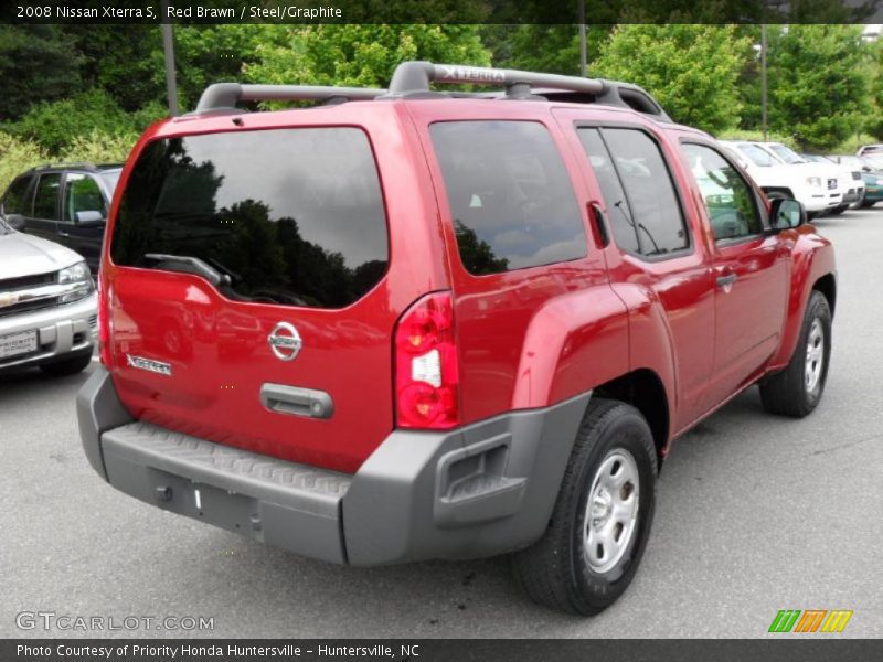 Red Brawn / Steel/Graphite 2008 Nissan Xterra S