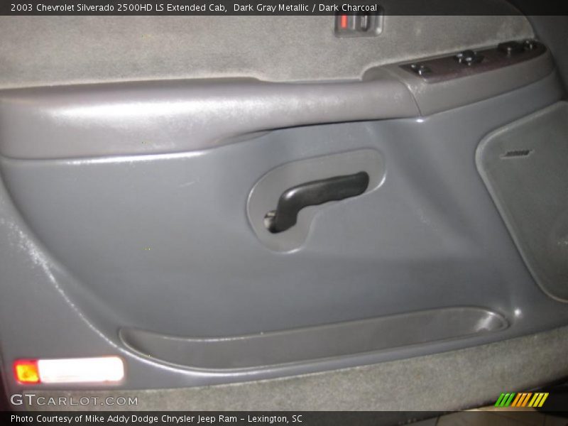 Dark Gray Metallic / Dark Charcoal 2003 Chevrolet Silverado 2500HD LS Extended Cab