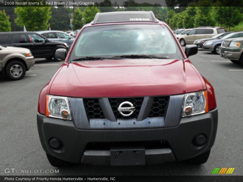 Red Brawn / Steel/Graphite 2008 Nissan Xterra S