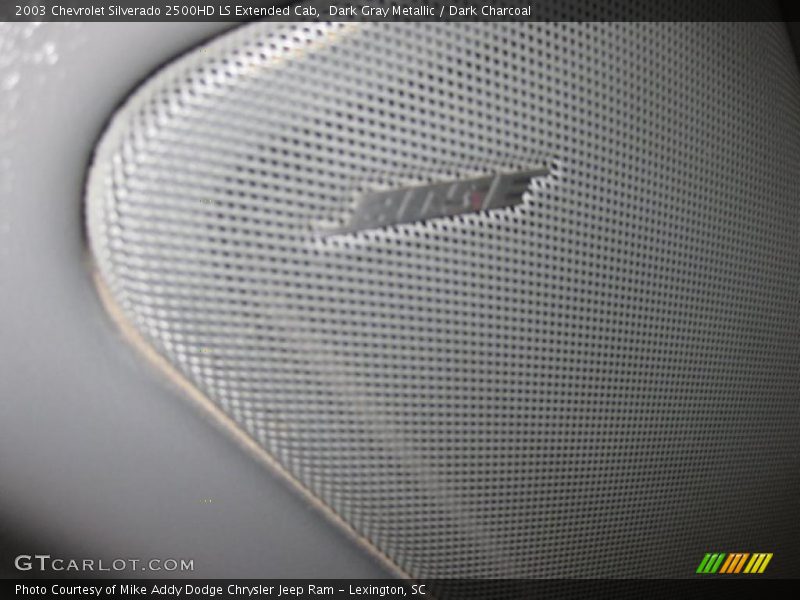 Dark Gray Metallic / Dark Charcoal 2003 Chevrolet Silverado 2500HD LS Extended Cab