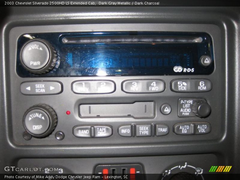 Dark Gray Metallic / Dark Charcoal 2003 Chevrolet Silverado 2500HD LS Extended Cab