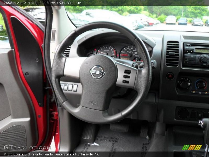 Red Brawn / Steel/Graphite 2008 Nissan Xterra S