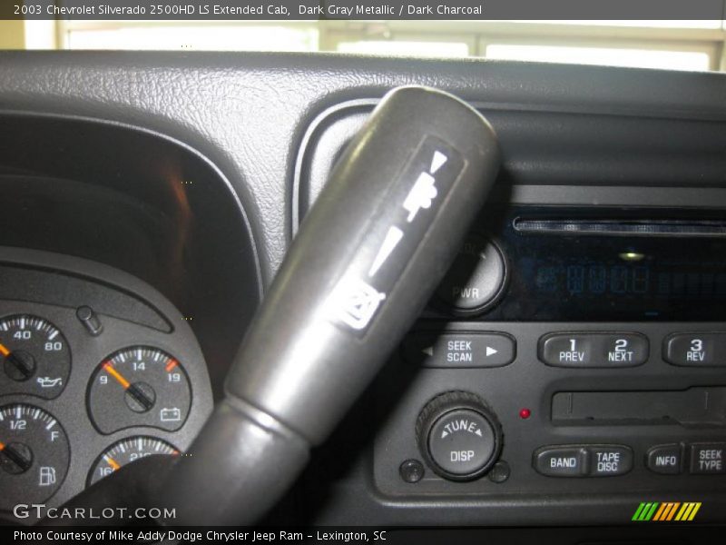 Dark Gray Metallic / Dark Charcoal 2003 Chevrolet Silverado 2500HD LS Extended Cab