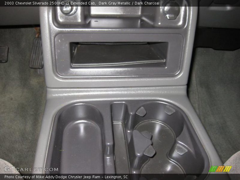 Dark Gray Metallic / Dark Charcoal 2003 Chevrolet Silverado 2500HD LS Extended Cab