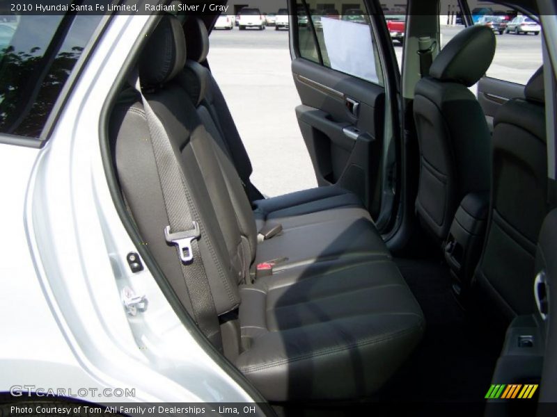 Radiant Silver / Gray 2010 Hyundai Santa Fe Limited