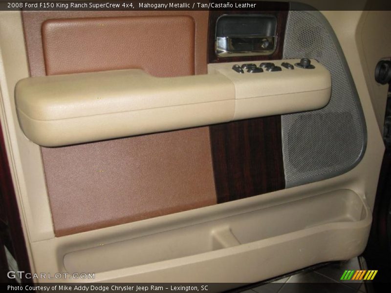 Mahogany Metallic / Tan/Castaño Leather 2008 Ford F150 King Ranch SuperCrew 4x4