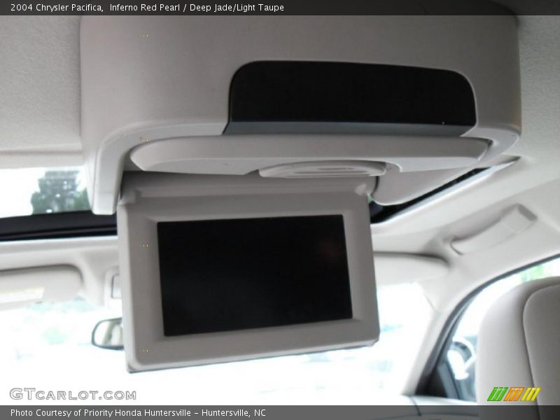 Inferno Red Pearl / Deep Jade/Light Taupe 2004 Chrysler Pacifica