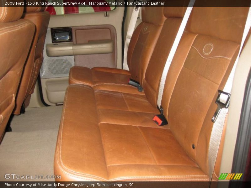 Mahogany Metallic / Tan/Castaño Leather 2008 Ford F150 King Ranch SuperCrew 4x4