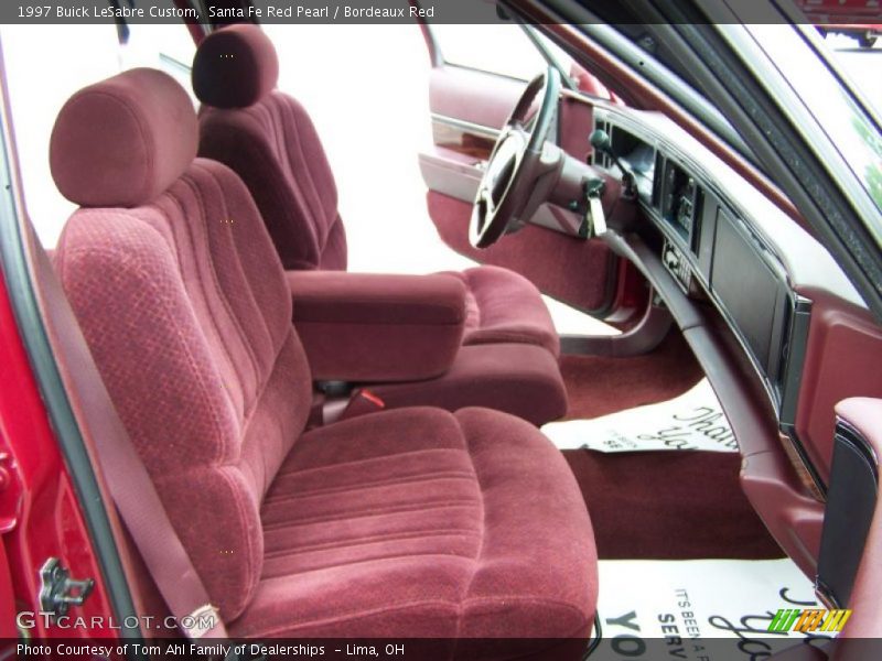 Santa Fe Red Pearl / Bordeaux Red 1997 Buick LeSabre Custom