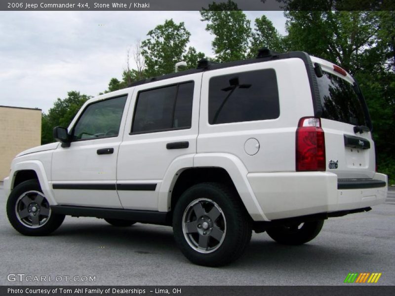 Stone White / Khaki 2006 Jeep Commander 4x4