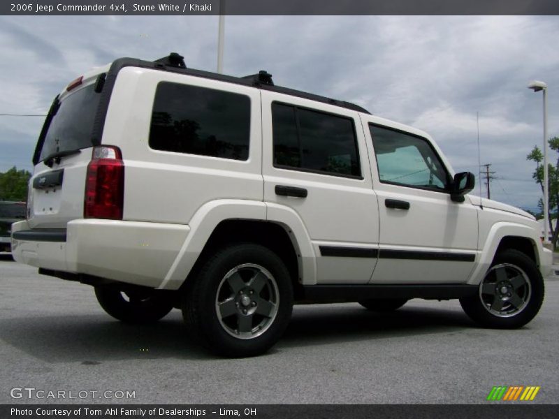 Stone White / Khaki 2006 Jeep Commander 4x4