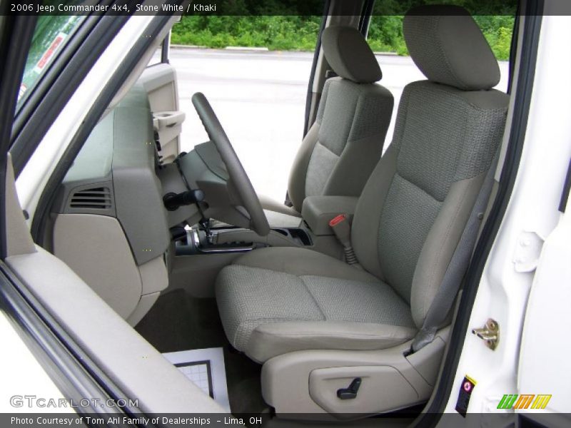 Stone White / Khaki 2006 Jeep Commander 4x4