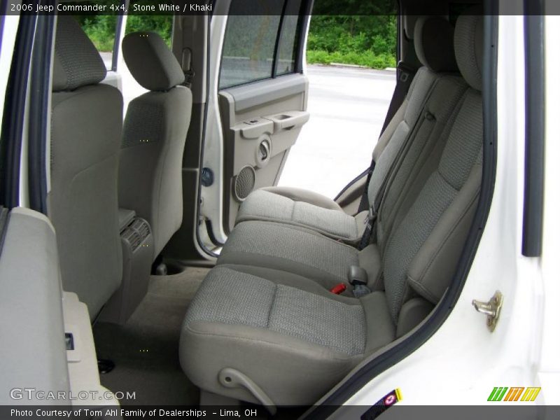 Stone White / Khaki 2006 Jeep Commander 4x4