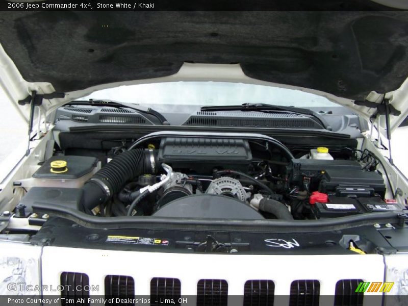 Stone White / Khaki 2006 Jeep Commander 4x4