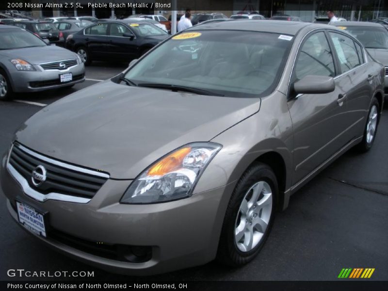 Pebble Beach Metallic / Blond 2008 Nissan Altima 2.5 SL