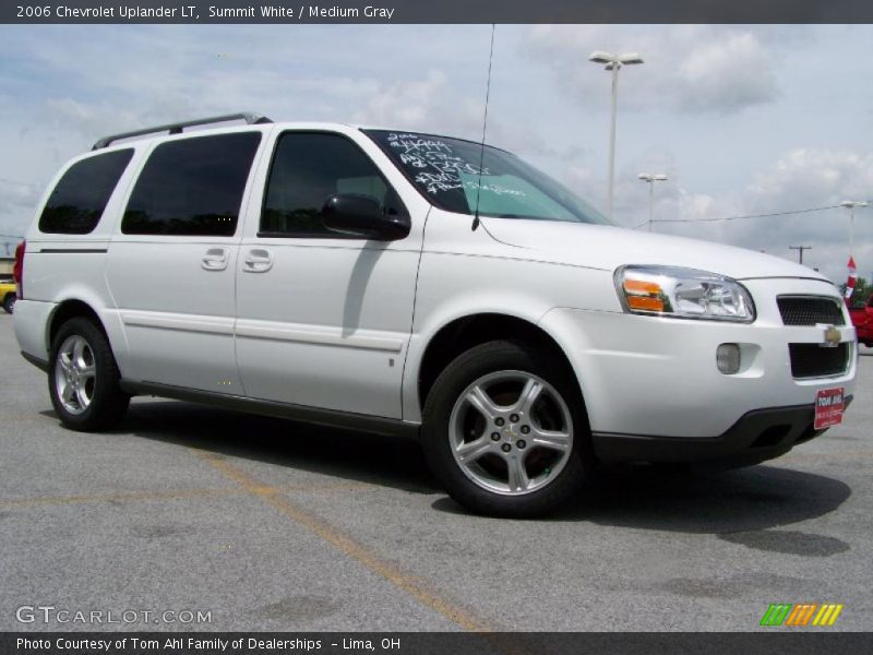 Summit White / Medium Gray 2006 Chevrolet Uplander LT