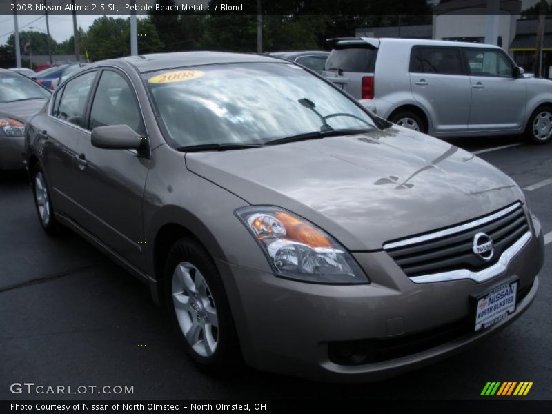 Pebble Beach Metallic / Blond 2008 Nissan Altima 2.5 SL