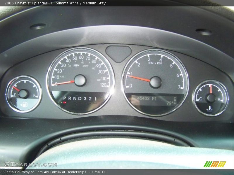 Summit White / Medium Gray 2006 Chevrolet Uplander LT