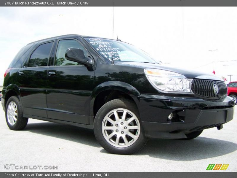 Black Onyx / Gray 2007 Buick Rendezvous CXL