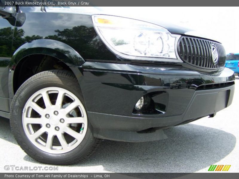Black Onyx / Gray 2007 Buick Rendezvous CXL