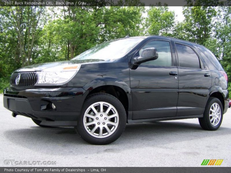 Black Onyx / Gray 2007 Buick Rendezvous CXL